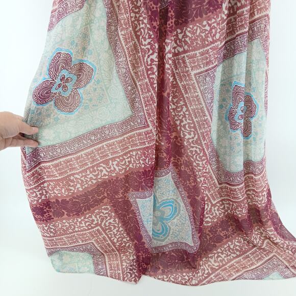 Moda International Y2K Boho Low Back Maxi Dress Womens MD Wedding Festival - Picture 4 of 15